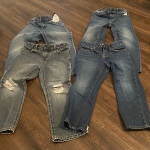 Oshkosh and children’s place jeans, boys, 4T